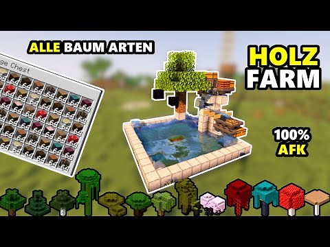 Beste Baum-/Holzfarm für Minecraft 1.21 | 15.000 Items pro Stunde | @ianxofour