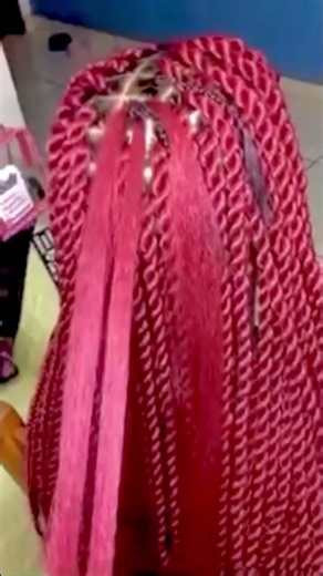 Simple way to get twist braids done for beginners 🥰#foryou #viral #reels