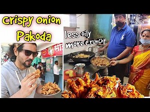 How to make Crispy #OnionPakora | Onion Pakora Street Food Recipe | My Kind of Productions