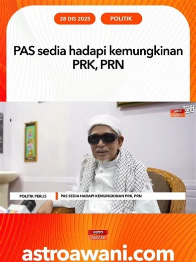 PAS Bersedia Hadapi PRK, Sokongan Rakyat Kukuh