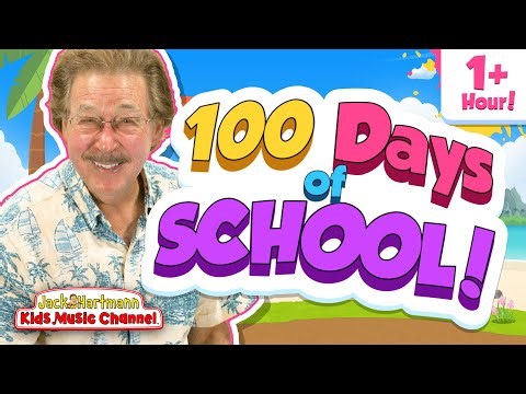 Let's Celebrate 100 Days of School! | Over One Hour of Count to 100 Songs! | Jack Hartmann