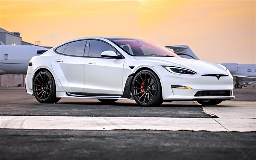 Joe Rogan Takes His Tesla Model S to a Tuner, Drives Home With a Totally Different Car