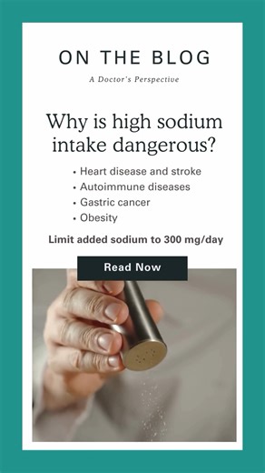 5.5K views · 31 reactions | Let’s talk about the dangers of excess sodium in your diet. Are you aware of how much sneaky salt is hiding in your packaged and restaurant foods? Learn more: https://www.drfuhrman.com/blog/243/the-dangers-of-a-high-sodium-diet #DrFuhrman #DrFuhrmanTips #HealthyLiving #HealthImprovement #nutrition #Nutritarian #sodium | Joel Fuhrman, M.D. | Facebook