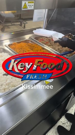 Hot, fresh, and ready 🍽️ Stop by Key Food Kissimmee today and check out our lunch line, made daily for a quick and delicious meal on the go. Perfect for your break or mid-day reset! | Key Food Kissimmee