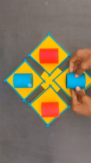 Diy Waste Material Wall Hanging ✨#diy #craft #walldecor #shortsvideo #shorts #art