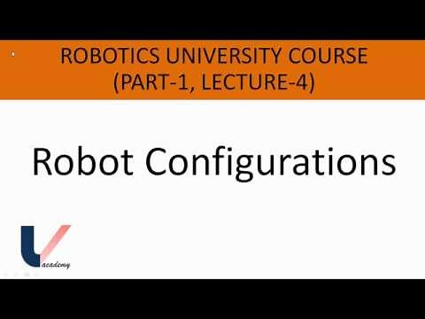 Lecture 4 | Part 1 | Robotics University Course | Robot Configurations