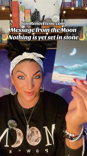 Nothing is yet set in stone 🪨#mutable #moon #moonmessage #mothermoon #moonology #tarot