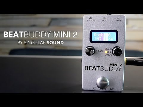 SINGULAR SOUND : présentation de la BeatBuddy Mini 2 (vidéo Algam Webstore)