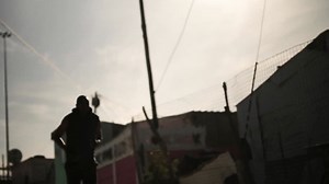 Man running on the street Free Stock Video Footage