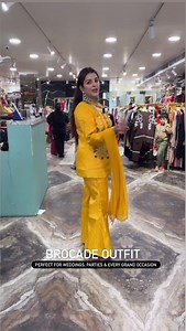 Riya Closet on Instagram: "Step into timeless elegance with this stunning brocade outfit ✨ Rich fabric, royal shine, and a look that turns every moment into a celebration. Perfect for weddings, parties & every grand occasion—shine effortlessly!  Contact: 8287556364 | 9911193996 #BrocadeBeauty #RoyalLook #FestiveFashion #WeddingWear #TraditionalElegance #EthnicOutfit #PartyReady #LuxuryFabric #IndianEthnicWear #RiyaCloset #DesignerOutfit #TrendingStyles #MustHaveLook #OutfitGoals"