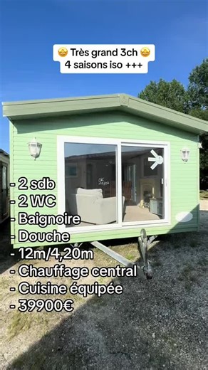 ✅ GARANTIE 24 MOIS Importation allemande = Nous prenons en charge toutes les démarches d’importation jusqu’à la livraison à votre domicile. Délais de livraison 5 jours. Plus d’informations: Veuillez nous envoyer une photo de l’annonce ou du mobile home qui vous intéresse PAR MESSAGE PRIVÉ. LES AVIS DE NOS CLIENTS APRÈS COMMANDE SONT DISPONIBLES EN CLIQUANT ICI : https://www.tiktok.com/@mobile_home_store? Suivi d’entretien avec facture (Inclus dans le prix de vente) #VOUS AVEZ AUSSI LA POSSIBILIT