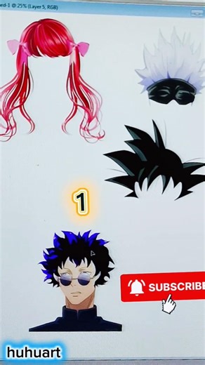 Only 1% Can Spot Gojo's Original Hair! 🔥🤔 #Shorts