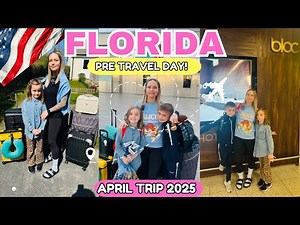 Florida Pre Travel day 🇺🇸✈️ Bloc Hotel | Florida Family Holiday vlog