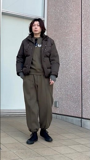 GU × ENGINEERED GARMENTSのスウェットを使ったコーデ【ヘビーウェイトスウェットパンツ】【Today's Outfit】#shorts #fashion #GU