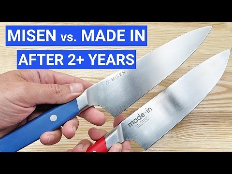 Made In vs. Misen Kitchen Knives: My Honest Take After 2+ Years
