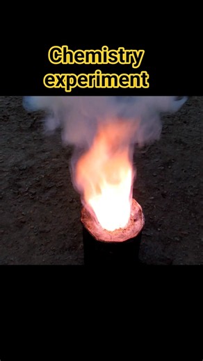 Chemistry experiment with baking soda #fireworks #test #chemistry