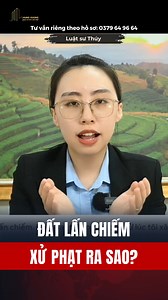✅ Đất lấn chiếm: Xử phạt ra sao? ✅Cách tính tiền xử phạt đất lấn chiếm theo quy định mới, gồm: 🔹 Tiền phạt hành chính tính theo diện tích, loại đất 🔹 Tiền thu lợi bất hợp pháp – khoản dễ bị thu sai Nếu bạn hoặc người thân đang sử dụng đất lấn chiếm, hiểu sai một bước là mất tiền rất lớn. Tư vấn riêng theo hồ sơ: 0379 64 96 64 #luatsuThuy #luatsunhadat #datlanchiem #xuphatvipham | Luật Sư - Nhà Đất