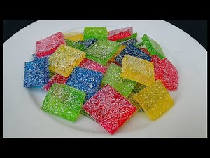 Gummy Candy Recipe |Jujubes Recipe |Jello Candy Recipe |Roshni Cooking