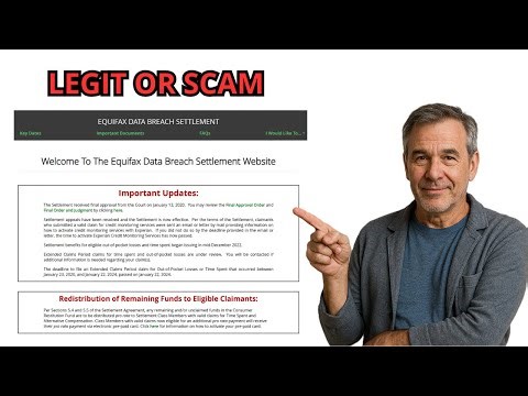 Equifax Data Breach Settlement Email Scam or Legit 2025 Explained