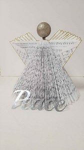 How I made a Hymnbook Angel