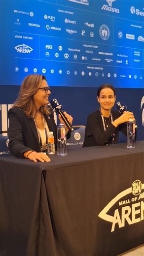 Former Brazilian volleyball superstar and now Senator Leila Barros speaks with the media as she attends as guest of honor for the 2025 FIVB Volleyball Men's World Championship. READ FULL STORY: https://mb.com.ph/2025/09/27/leila-barros-returns-to-philippines-feels-love-from-filipino-fans #MBSportsOnline #MWCH2025 | Manila Bulletin Sports