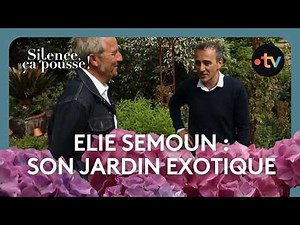 Elie Semoun gives us a tour of his stunning and surprising garden! - Silence, ça pousse !