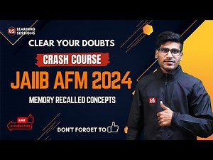 JAIIB AFM Imp Module Covered | Conceptual & MCQ