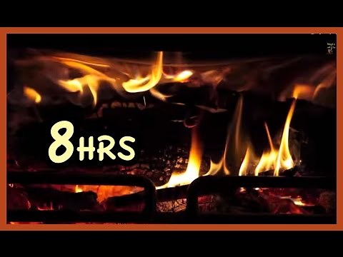 8 Hrs Beast Fireplace Realistic "screensaver"