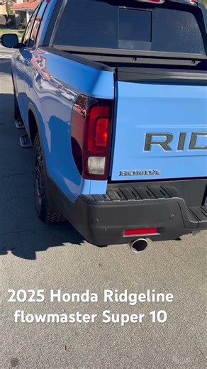 2025 Honda Ridgeline Flow Master Super 10