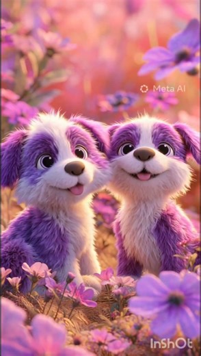 “Stop Scrolling! The Cutest Purple Puppies Ever 💜🐶 | #Shorts”#cutepuppy #puppies #cute #puppylove