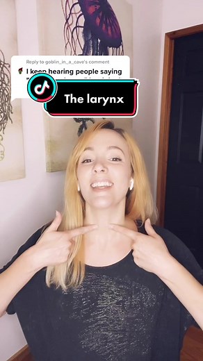 Reply to @goblin_in_a_cave #transvoiceteacher #transvoicetraining #transvoice #nonbinary #genderfluid