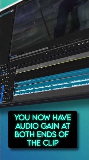 Quickly Fade Audio Tip - Premiere Pro Tutorial