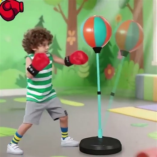 An interesting boxing session for stress relief