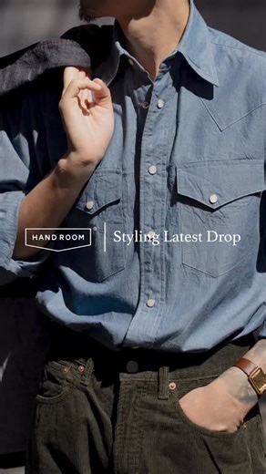 Refinement Official on Instagram: "@handroom.official Style it your way. The latest from Handroom is here to simplify your wardrobe. Watch how we effortlessly style the versatile Indigo Coverall, classic Western Shirt, sleek Corduroy Pants, and our exclusive Sky Blue Wide-Fit Denim. Which piece are you grabbing first? #handroom #handroom_official #refinementofficial"