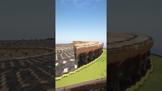 Roman Colosseum Minecraft Timelapse | #minecraftbuilding #minecraft