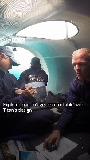 US explorer, Josh Gates, who has travelled to the Titanic wreck in the Titan sub before, said he ultimately “decided to back off” the Titanic dive project as he “couldn’t get comfortable with the design”. Mr Gates said they were system errors during his journey on the submersible on a “shakedown dive” in 2021. The oxygen on board the missing sub is forecast to run out at 12:08pm UK time. Click the link in bio for live updates. #titan #titanic #ship #submersible #joshgates | Sky News