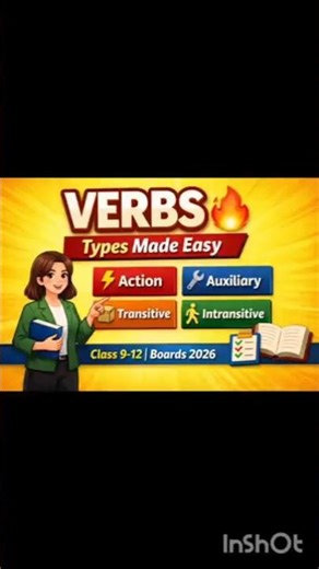 Daily English (day 13) Struggling to understand verbs and their types❓❓#vocabularyninja