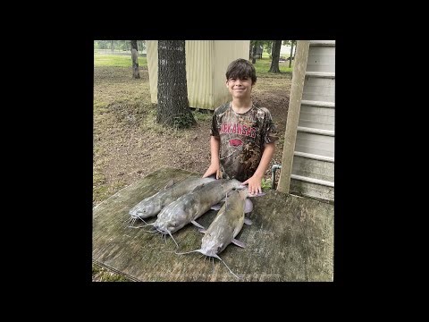 Flooded Lake Nimrod Arkansas for Big Catfish
