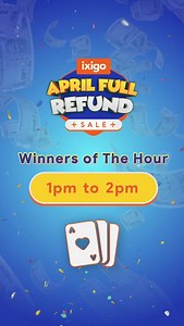 24K views · 380 reactions | Congratulations to the 10 FREE fliers of the hour! 拾✈️ You could be next, book your flight tickets today, before 9pm using code: APRILFULLREFUND . . . #booknow #fullrefund | ixigo | Facebook