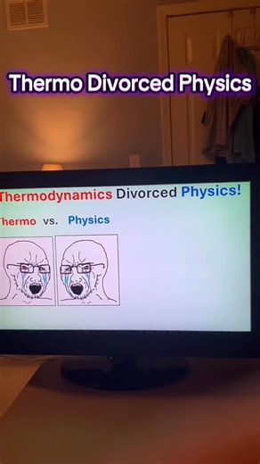 ThatBlackChemist on Instagram: "Thermo divorced Physics to Smash Biology! Share this video! Check out my algebra guide for STEM (link in bio)!"