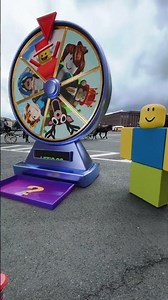 Roblox wheel of fortune - time to win 🔥 #robloxshorts