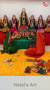 Indian traditional rituals - Hindu Deity - NavDurga Maa Making #Indian #traditional #rituals #navdurga | Hetal's Art