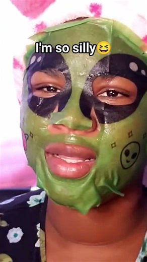 I'm an alien now 👽 #beauty #skincare