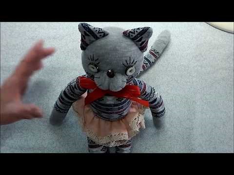 靴下にゃんこの作り方