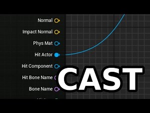 Identifying and casting to actors from line trace / collision [UE5 blueprint]