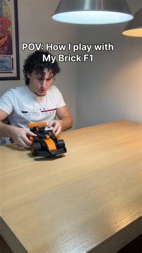 Just like that ! Love this build! 🏎️ Stl file available on my @cults3d page https://cults3d.com/en/users/brickhyk/3d-models #3d #lego #f1 #afol #viral