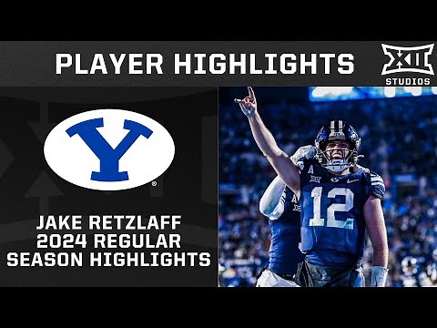 Jake Retzlaff 2024 Regular Season Highlights | 2024 Big 12 Football