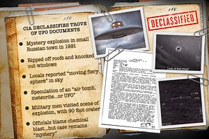 Declassified UFO docs from CIA reveal 'mystery explosions' and 'alien contact'