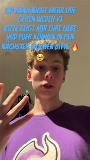 Ich kann nicht mehr Live gehen bitte unterstützt mich in denn nächsten Wochen #youtubeshorts