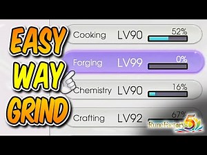 RUNE FACTORY 5 GUIDE: EASY WAY TO INCREASE YOUR CRAFTING, FORGING, COOKING, CHEMISTRY TO LVL 99